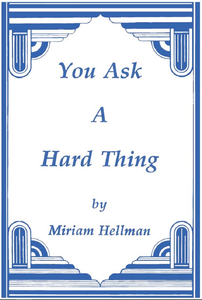 You ask a hard thing